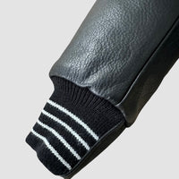 SPIRIT & WEALTH LETTERMAN JACKET