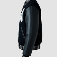 SPIRIT & WEALTH LETTERMAN JACKET