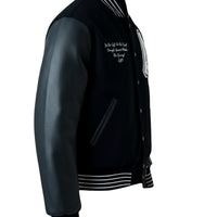 SPIRIT & WEALTH LETTERMAN JACKET