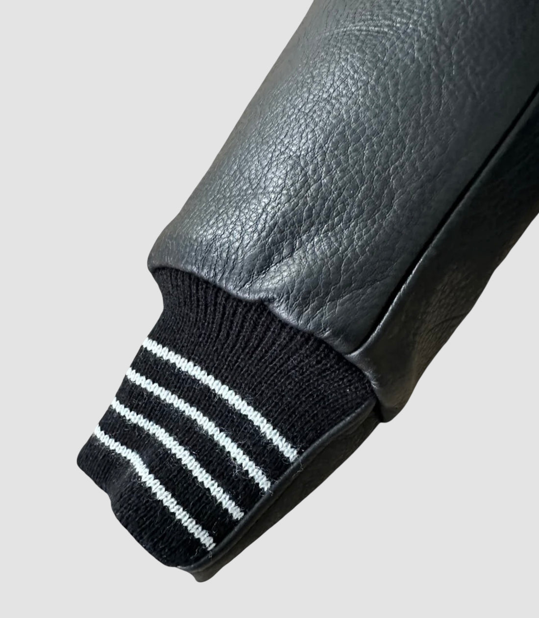 SPIRIT & WEALTH LETTERMAN JACKET